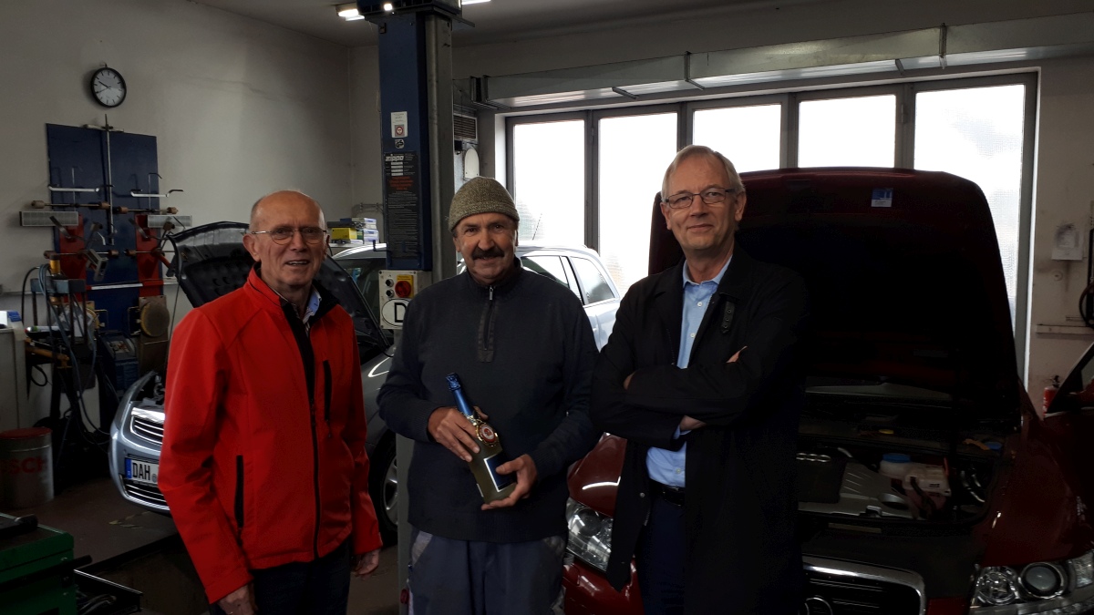SG Indersdorf runder Geburtstag Manfred Haindl 1