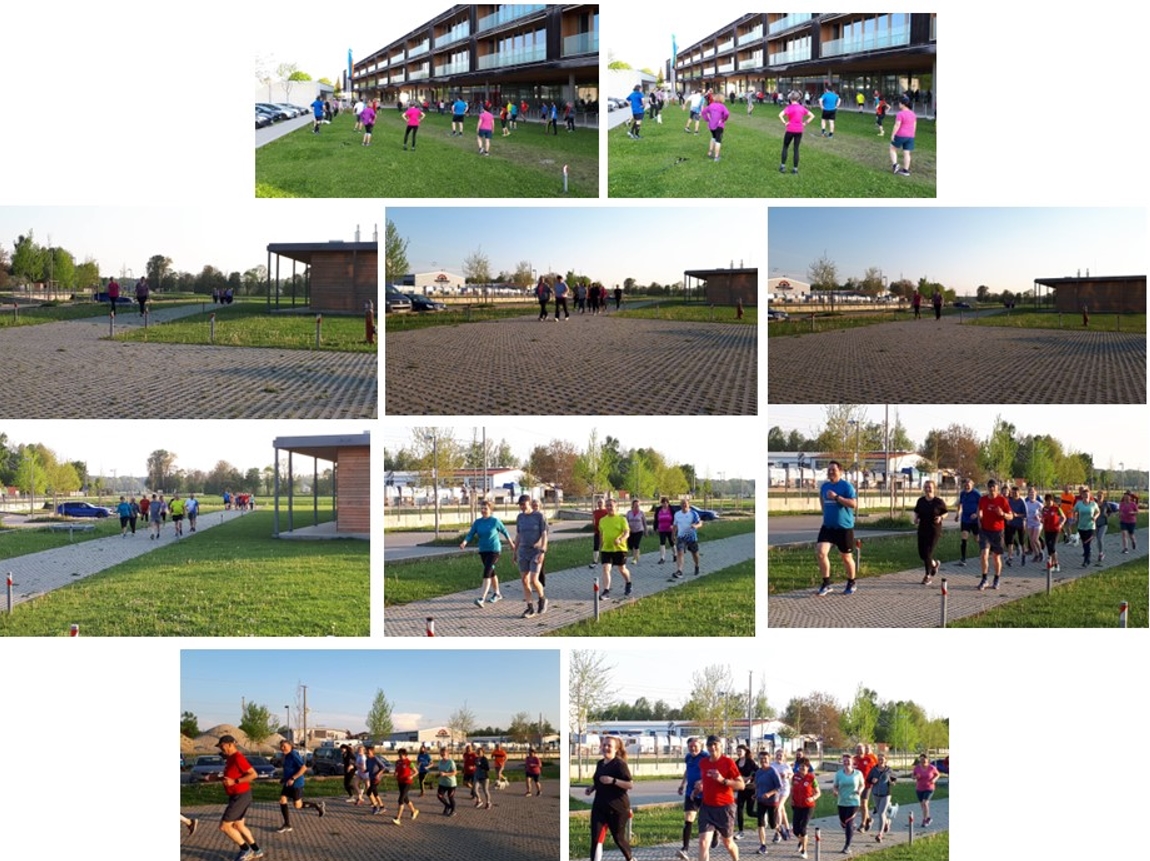Lauf 10 Woche 2 Collage