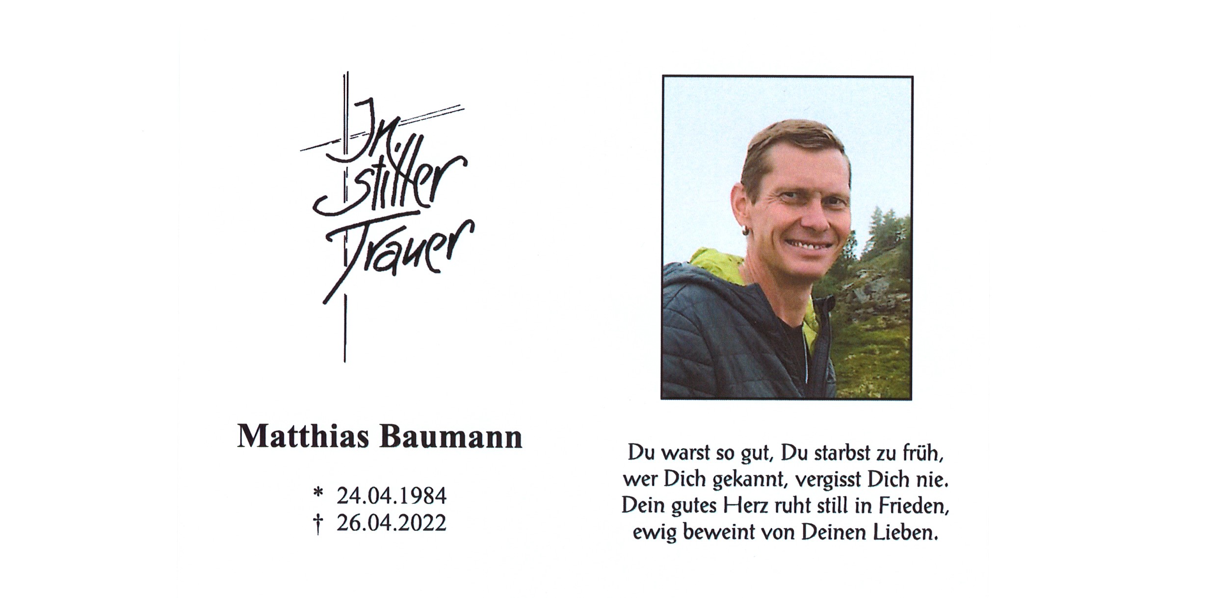 SG Indersdorf Matthias Baumann