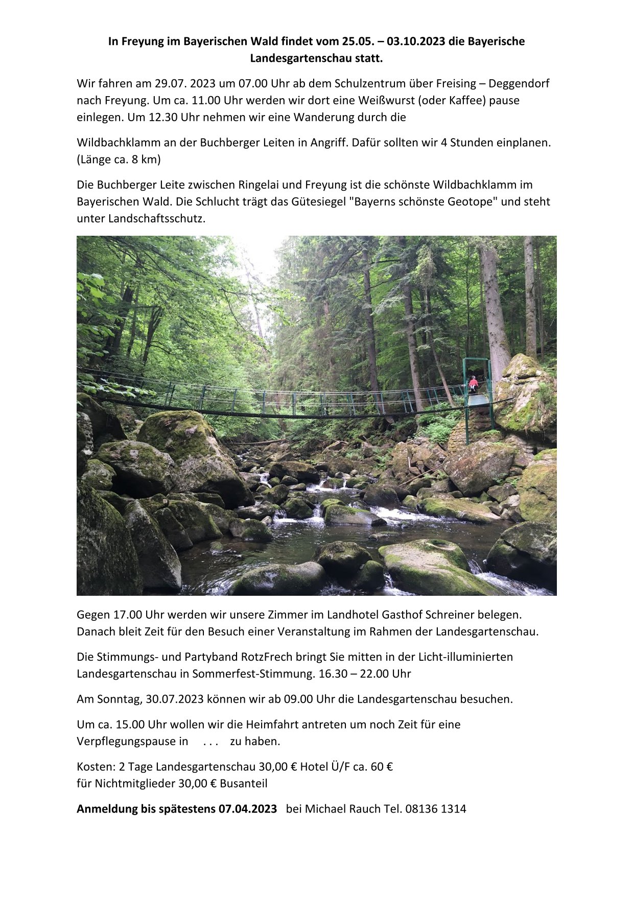 2 Tagesfahrt nach Freyung 1