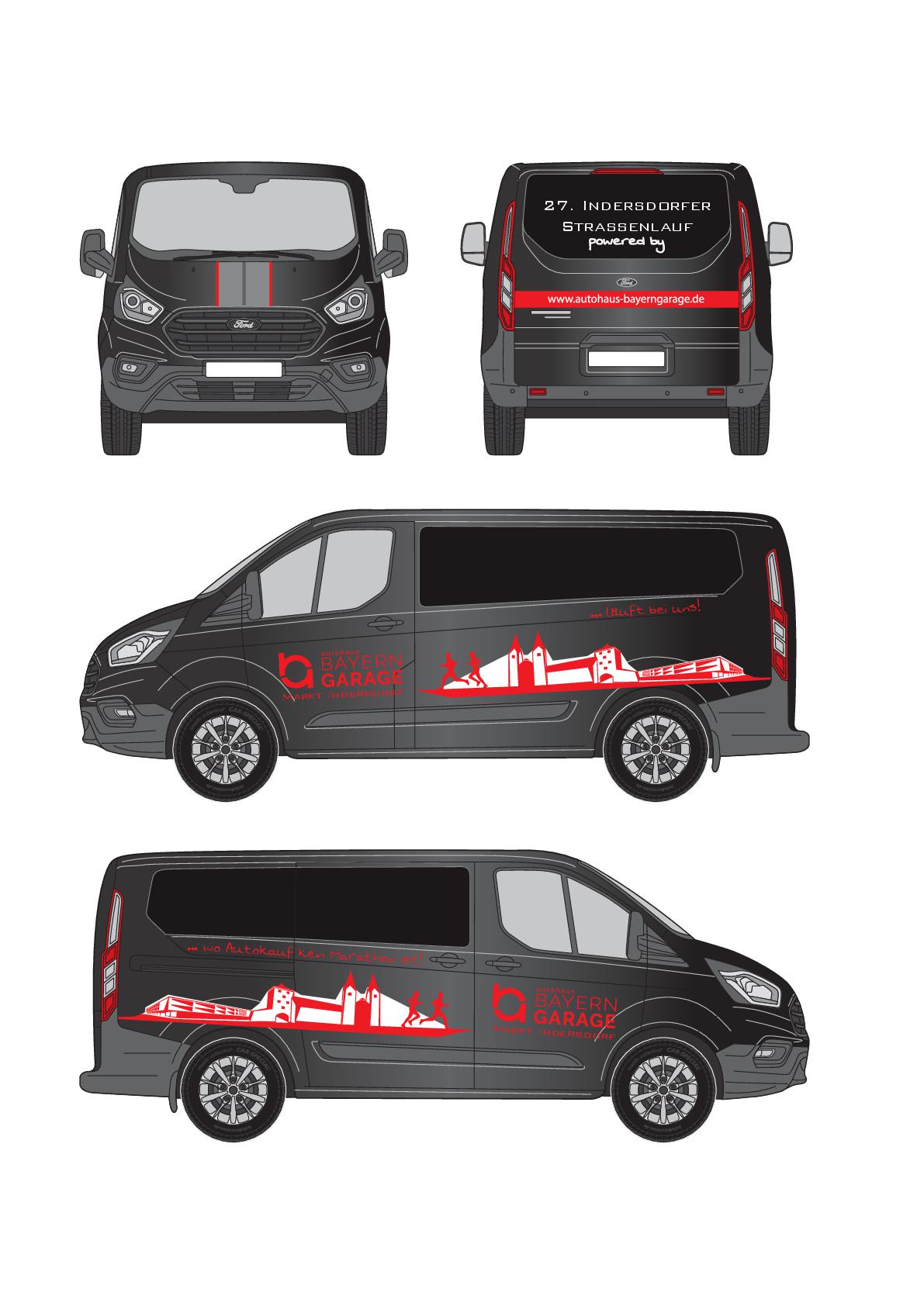 Ford Tourneo Strassenlauf